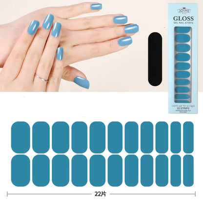 Sky blue（nail stickers）